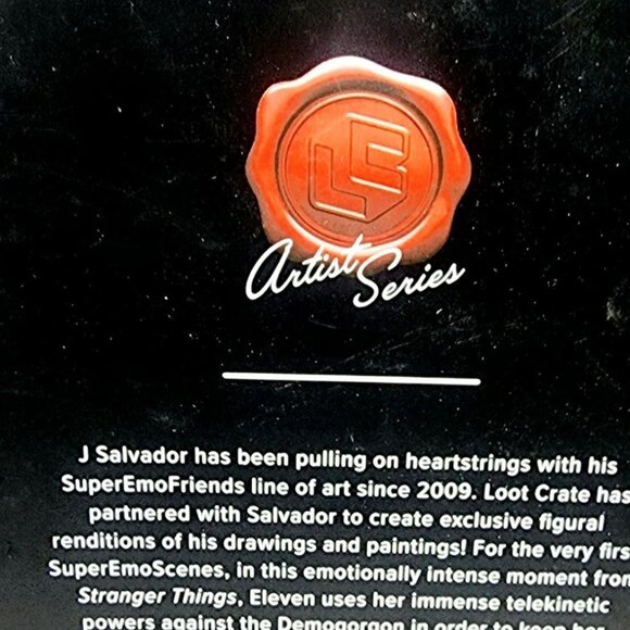 VINTAGE Stranger Things Eleven vs Demogorgon - Picture 2 of 2